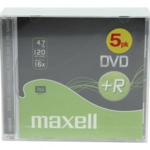 DVD+R 4.7 Gb data 5 osainen kova kotelo