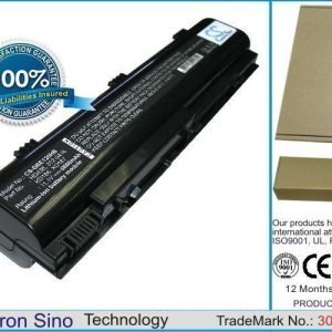 Dell Inspiron 1300 Inspiron B120 Inspiron B130 akku 6600 mAh