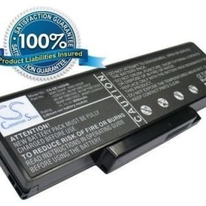 Dell Inspiron 1425 D1425 1428 6600 mAh Musta