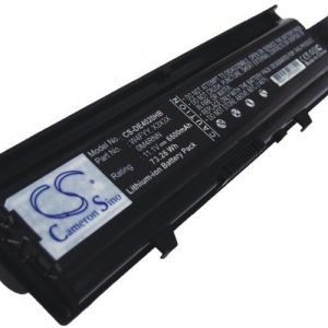 Dell Inspiron 14V M4010 M4010-346 N4020 N4030 N4030D M4050 akku 6600 mAh - Musta