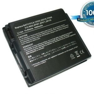 Dell Inspiron 2600 Inspiron 2650 Smart PC100N Winbook N4 akku 4400 mAh - Tumman harmaa