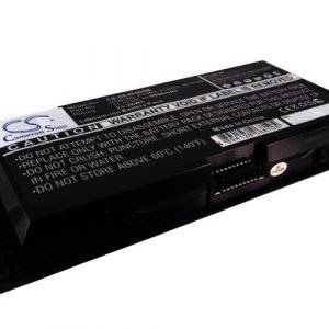 Dell Precision M4600 Precision M4700 Precision M6600 akku 6600 mAh - Musta