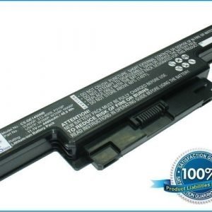 Dell Studio 1450 Studio 1457 Studio 1458 akku 4400 mAh - Musta