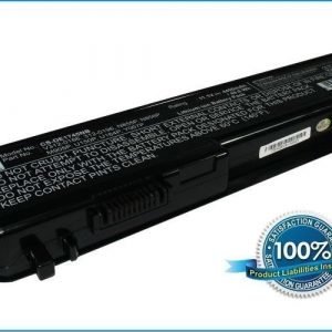 Dell Studio 17 Studio 1745 Studio 1747 Studio 1749 Studio P02E akku 4400 mAh - Musta