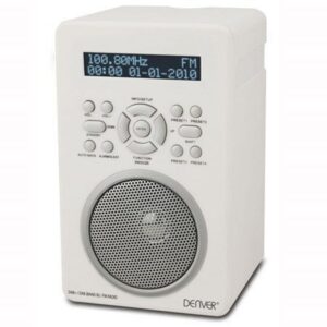 Denver DAB-43PLUS DAB/FM-radio Valkoinen