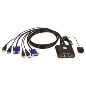 Diverse ATEN KVM switch 2 datorer HD15/USB 0