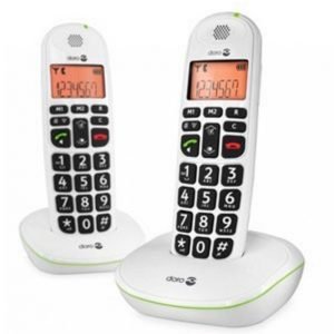 Doro Phoneeasy Langaton Puhelin 100w Duo Valkoinen