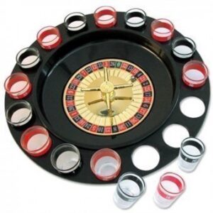 Drinkkipeli Roulette 16 shottilasia