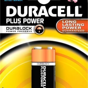 Duracell Plus Power 9 V Paristo