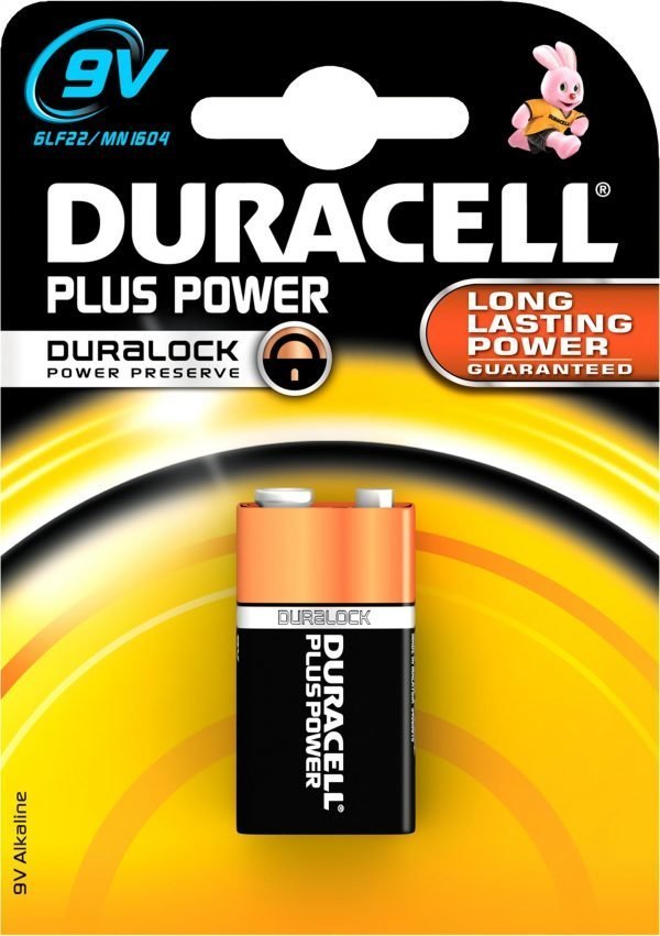 Duracell Plus Power 9 V Paristo