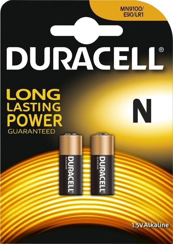 Duracell Security N / Mn9100 Paristo 2 Kpl / Pkt