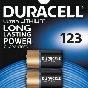 Duracell Ultra Photo 123 Paristo 2 Kpl / Pkt