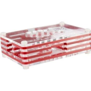 EPZI akryylinen muovi kotelo Raspberry Pi tietokoneelle puna.läpin?
