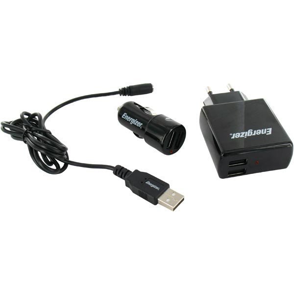 Energizer Hightech 3in1 charger 2USB / 2Amp for Nokia