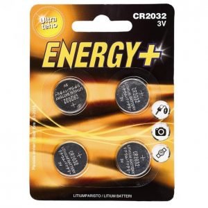 Energy+ Cr2032 Lithium Nappiparisto 4 Kpl