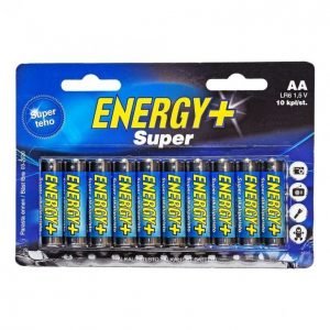 Energy+ Super Aa Alkaliparisto 10 Kpl