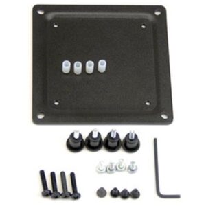 Ergotron VESA-muuntaja 75x75 - 100x100 musta