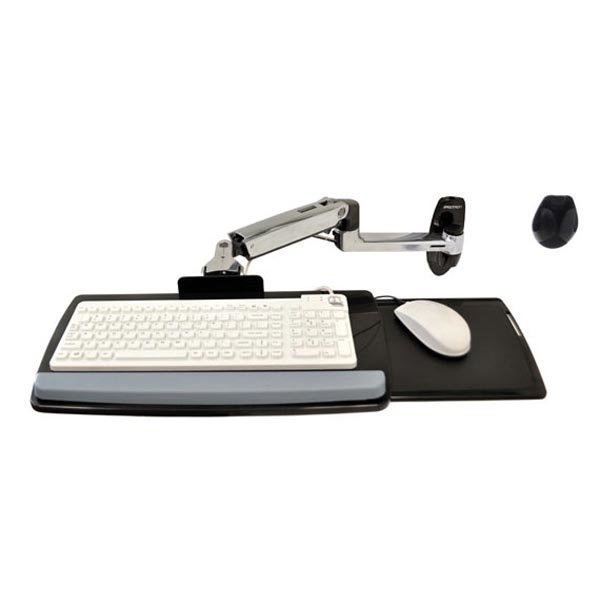 Ergotron edu Keyboard Arm w 9 extn wall mount