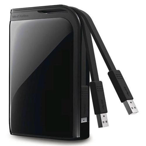 Extern-2.5 Buffalo MiniStation Extreme 500GB 2.5 USB 3.0 Black