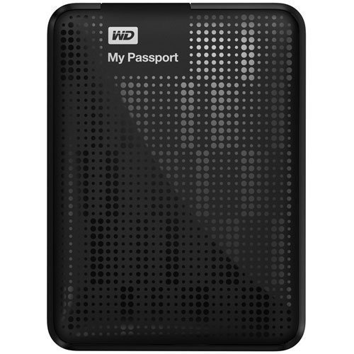 Extern-2.5 WD My Passport 750GB Black 2.5 tum