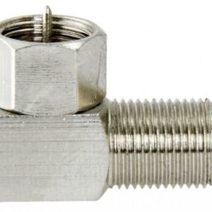 F-connector with screw cap