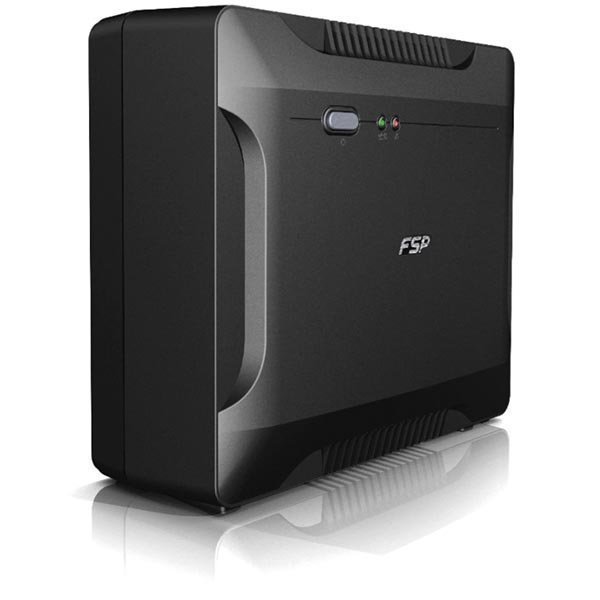 FSP NANO-UPS 800VA 480W 2 pistoketta(2xCEE 7/4) musta