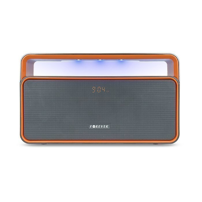 Forever Bluetooth kaiutin radiolla - BS-600 - Harmaa / oranssi