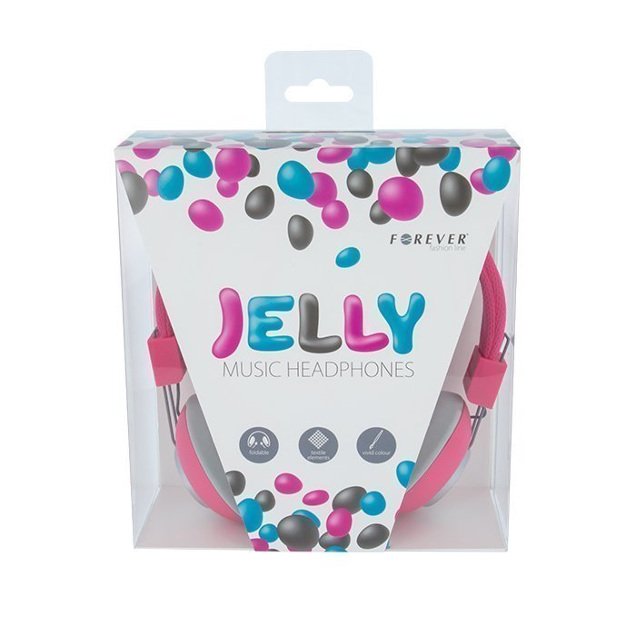 Forever Jelly Sankakuulokket - Pinkki