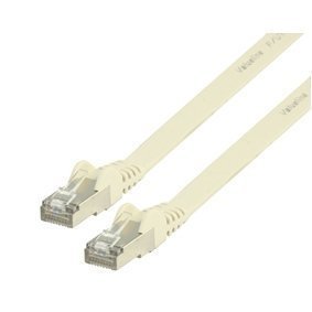 Ftp Cat6 Flat 10m Valkoinen