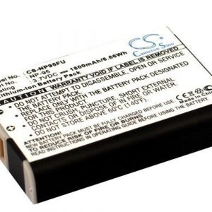 Fuji NP-95 yhteensopiva akku 1800 mAh