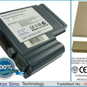 Fujitsu FMV BIBLO MG75E FMV BIBLO MR16AH FMV BIBLO MR16B FMV-7160MR2 FMV-7180MR3 LifeBook C1110 LifeBook E2010 LifeBook E4010 LifeBook E4010D LifeBook E7010 LifeBook E7110 akku 4400 mAh