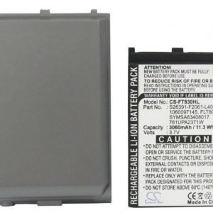 Fujitsu Loox T800 Loox T810 Loox T830 tehoakku erillisellä takakannella 3060 mAh