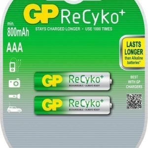 GP ReCyko NiMH 800mAh R03 2-pakn.