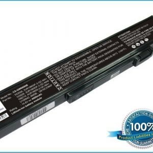 Gateway M360 M460 M680 NX500 akku 4400 mAh - Musta