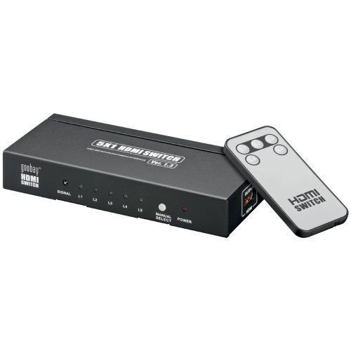 Goobay W60813 HDMI AutoSwitch 5in/1out 1080p