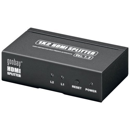 Goobay W60814 HDMI Splitter 1in/2out 1080p