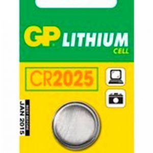 Gp-Batterier Cr2025 3v 1-Pakkaus