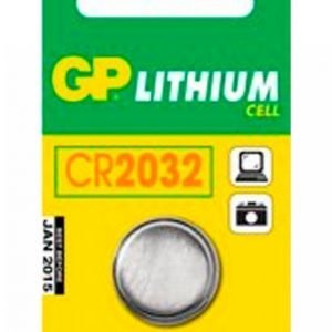 Gp-Batterier Cr2032 3v 1-Pakkaus