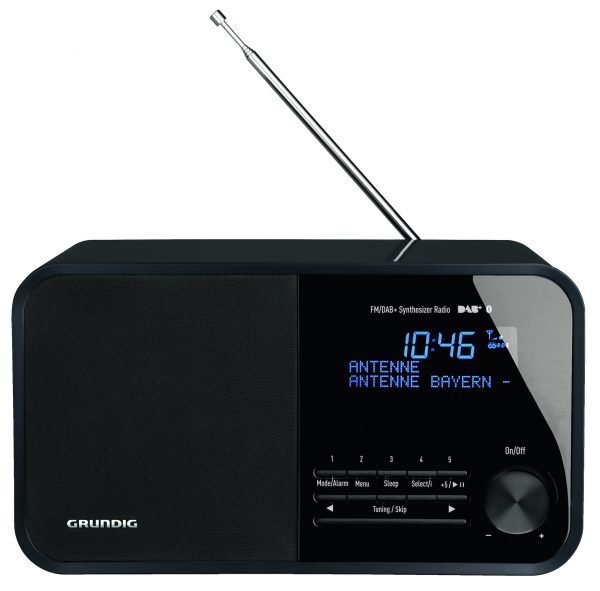 Grundig Tr 2500 Bluetooth Radio Kiiltävä Musta