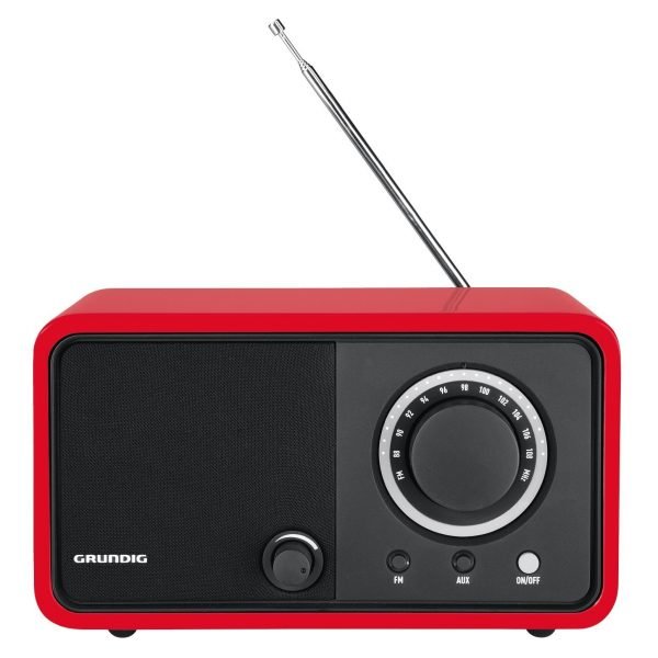 Grundig Tr1200 Radio Punainen