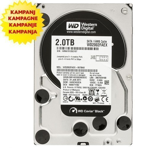 HDD-Intern-3.5 Western Digital Caviar Black WD2002FAEX 40003