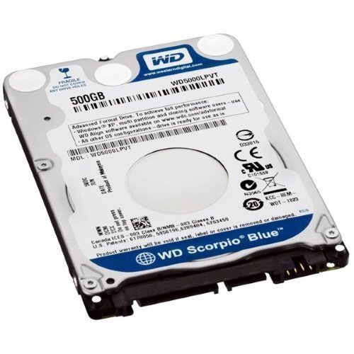 HDD-Intern-3.5 Western Digital Scorpio Blue WD5000LPVT 500GB 5400rpm 8MB 2.5'' 7mm SATA-2