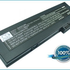 HP Compaq 2710 akku 3600 mAh - Musta