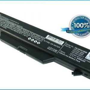 HP Probook 4510s Probook 4515s Probook 4710s akku 4400 mAh Musta