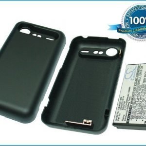 HTC Incredible S Incredible S S710E S710E PG32130 Extended With Back Cover yhteensopia akku - 2400 mAh