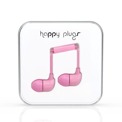 Happy Plugs In-Ear with Mic1 Pink