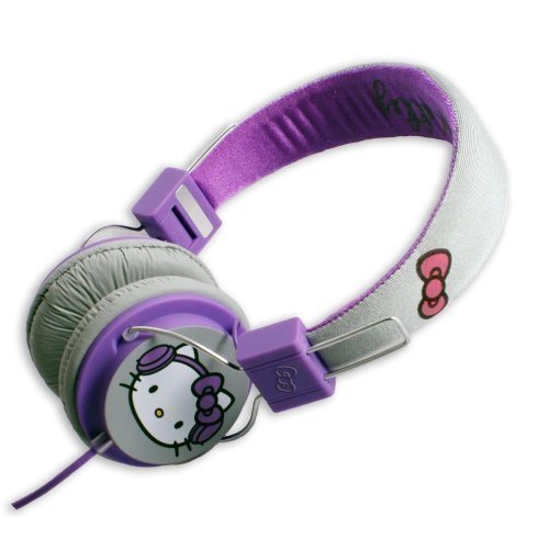 Hello Kitty Ear-Pad Purple/Grey