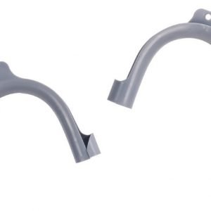 Hook holder grey suitable for outlet hose