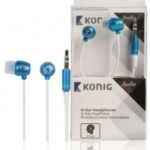 In-ear-kuulokkeet siniset