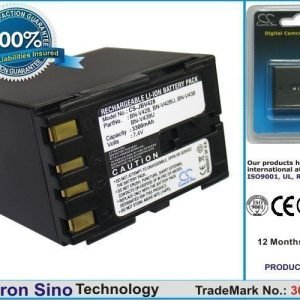 JVC BN-V428 BN-V428U BN-V438 BN-V438U yhteensopiva akku 3300 mAh